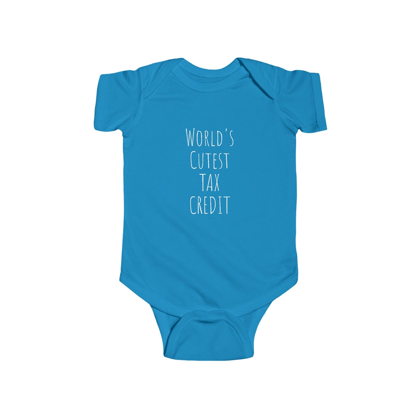 Cutest Tax Credit - Infant Fine Jersey Bodysuit