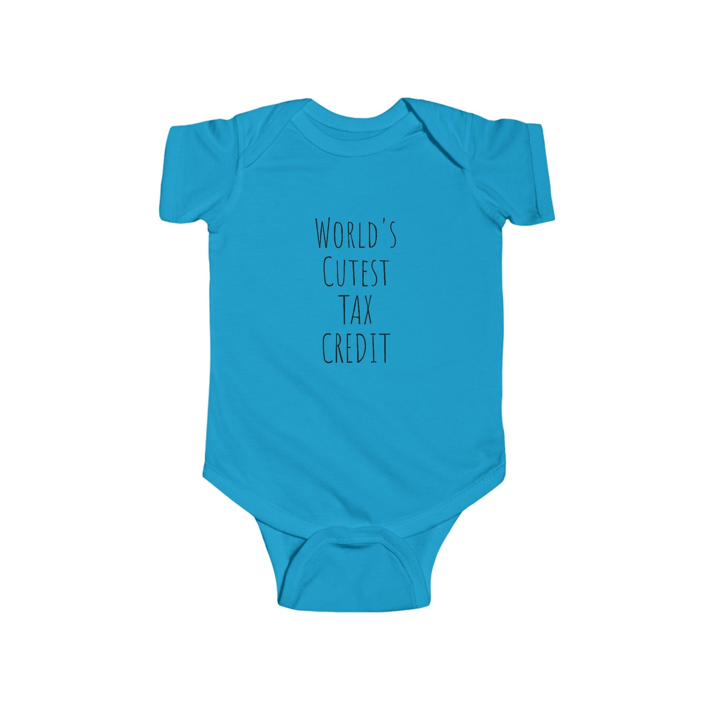 Cutest Tax Credit - Infant Fine Jersey Bodysuit